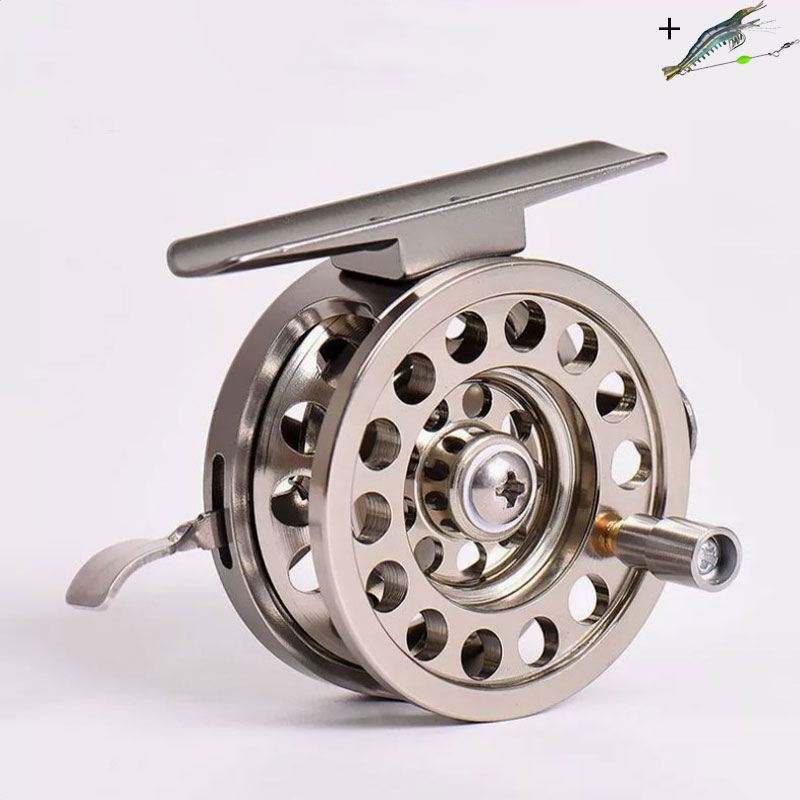 Aluminum Alloy CNC Fly Fishing - Ice Fishing Reel recension och pris