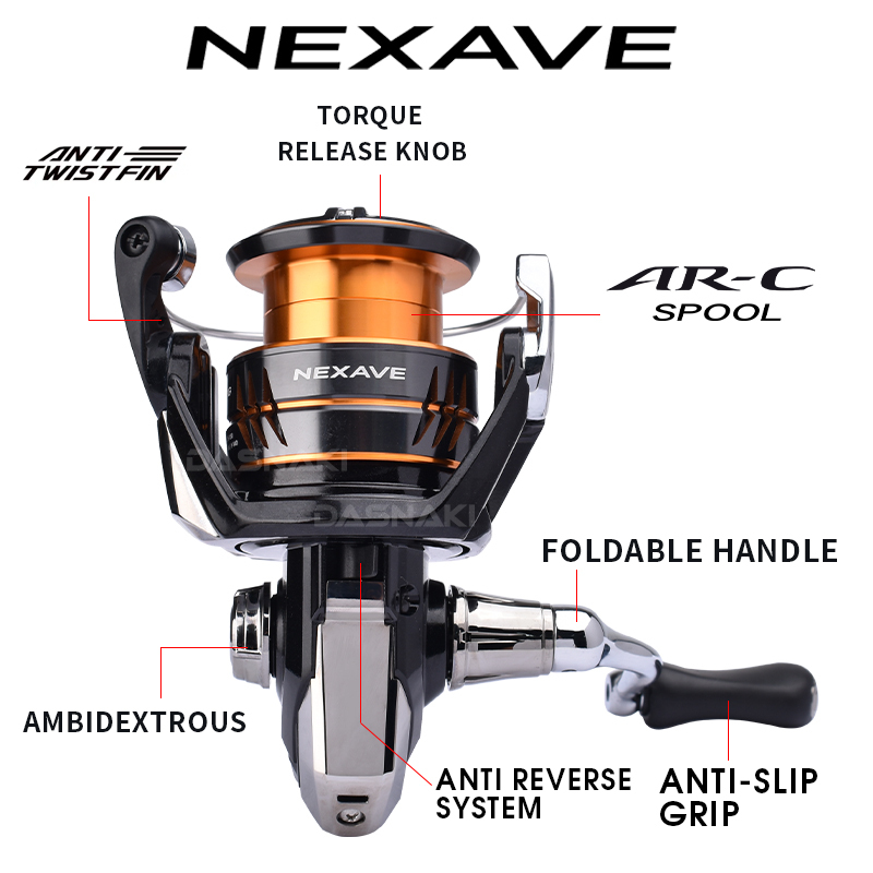 Shimano 2026 NEXAVE Spinning R - Reel Spare Spool recension och pris