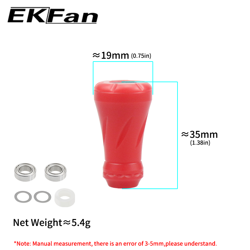 EKFan Reel Knob Ultralight POM - Spincast Reel recension och pris