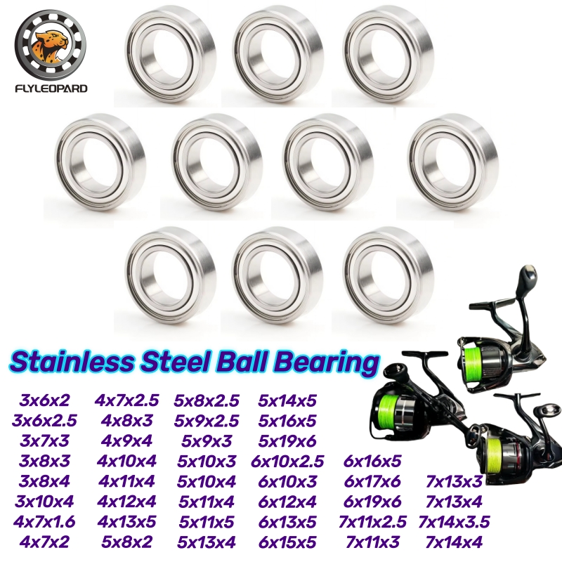 10pcs SMR85ZZ 5x8x2.5mm ABEC-9 - Fly Reel recension och pris