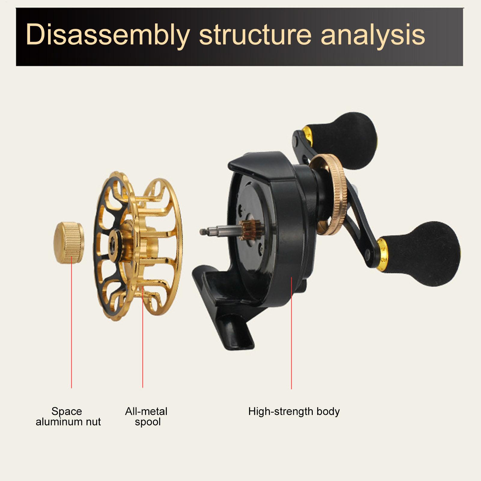 Winter Fishing Reel Raft Fishi - Ice Fishing Reel recension och pris