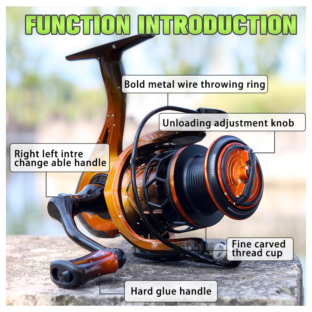 JOSBY Spinning Fishing Reel 10 - Surf Reel recension och pris