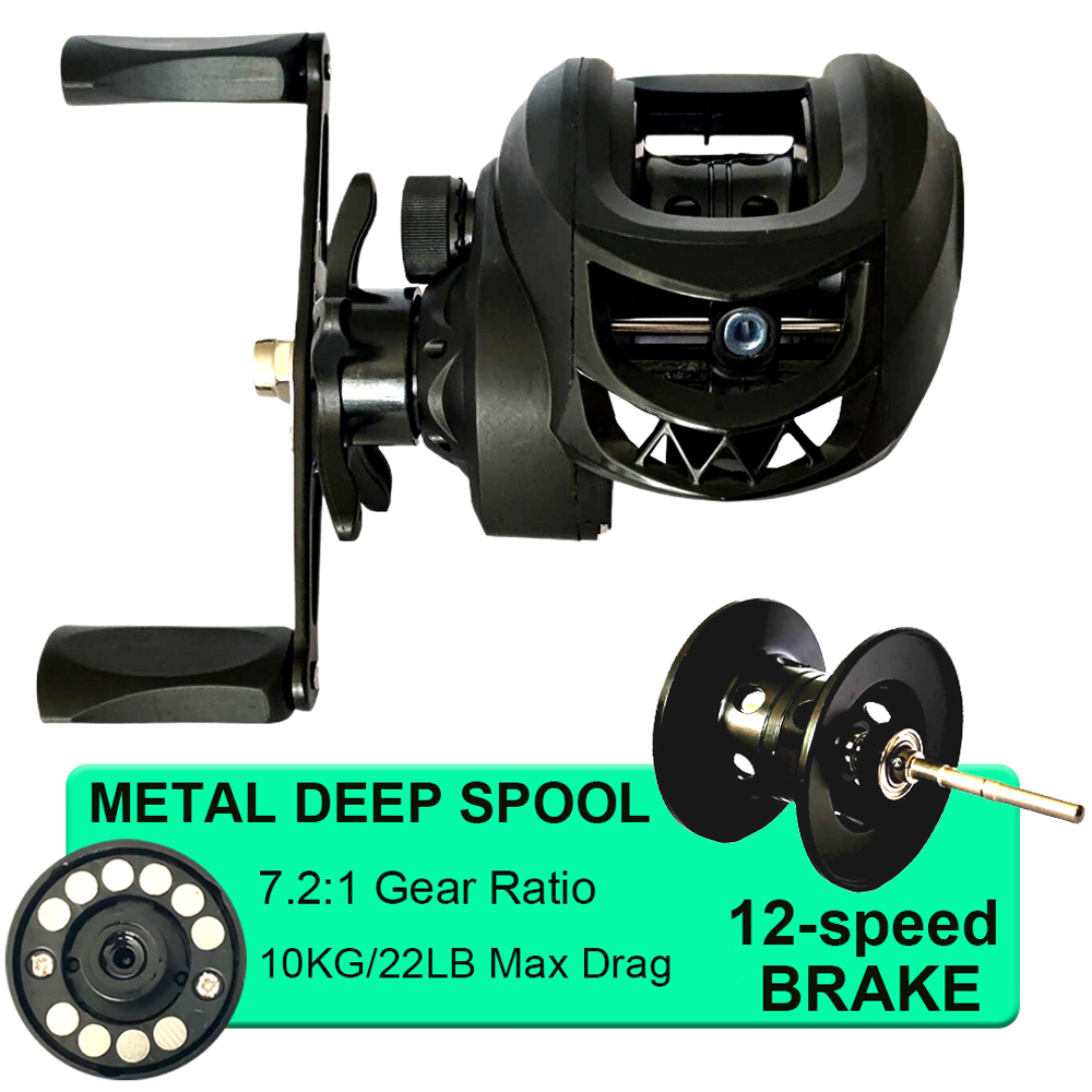 Fishing Set Bait Casting Lure  - Spincast Reel recension och pris