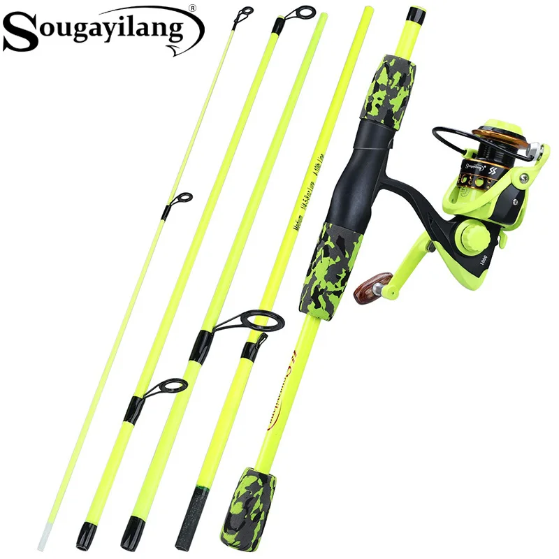 Sougayilang Portable 5 Section - Spincast Reel recension och pris