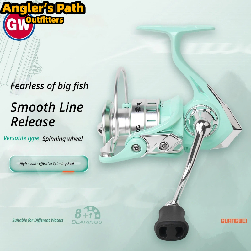 Guangwei Xiwu Spinning Reel 8+ - Abu Garcia Reel Max recension och pris