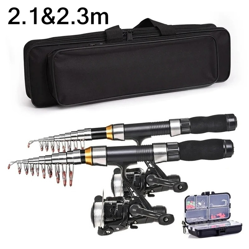 BRAVMAK 2.1/ 2.3 mTelescopic F - Spincast Reel recension och pris